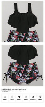 New Ruffle Bikini Swimsuit Bikini Backless