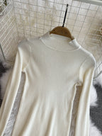Corduroy Vest Dress&Knitwear 2Pcs