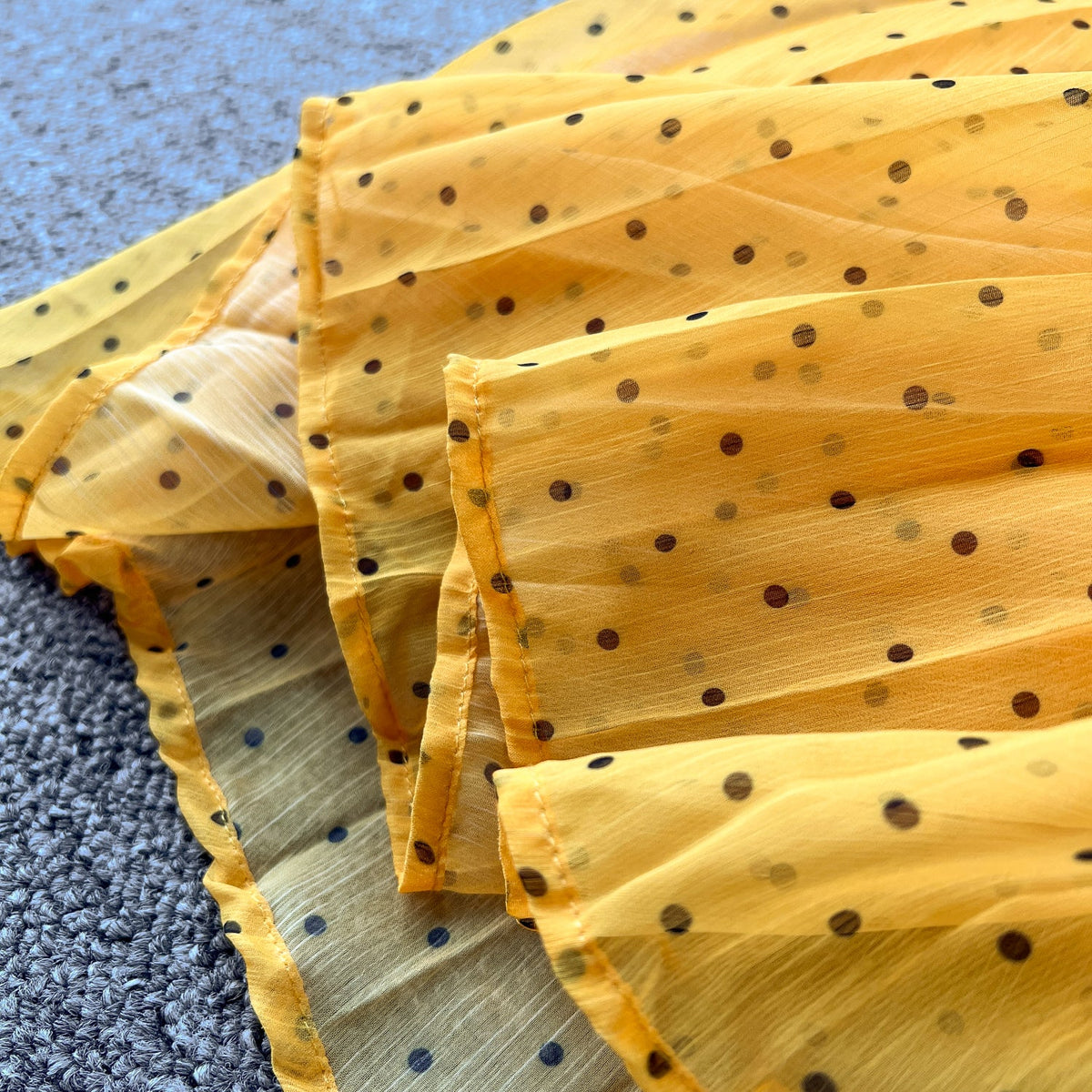 Sweetie Polka Dot Chiffon Slip Dress