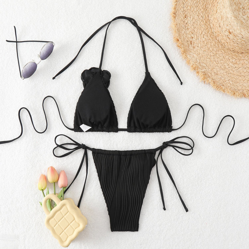 Three-dimensional Flower Fashion Swimsuit