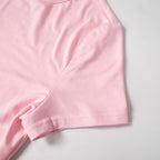 Top&Trousers Casual Solid Color 2Pcs