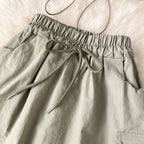 Chic Shirt&Skirt Drawstring 2Pcs