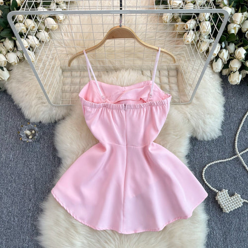 3d Ruffled Solid Color Camisole
