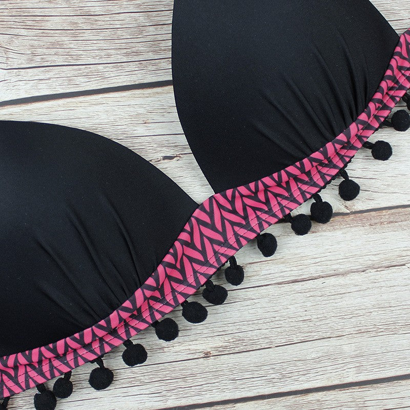 Backless Leopard-Print Low-Rise Bikini