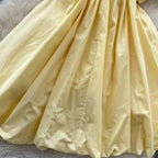 Chic Large Bow Elastic Slip Dress