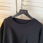 Vintage Furry Cuff Patchwork Sweater