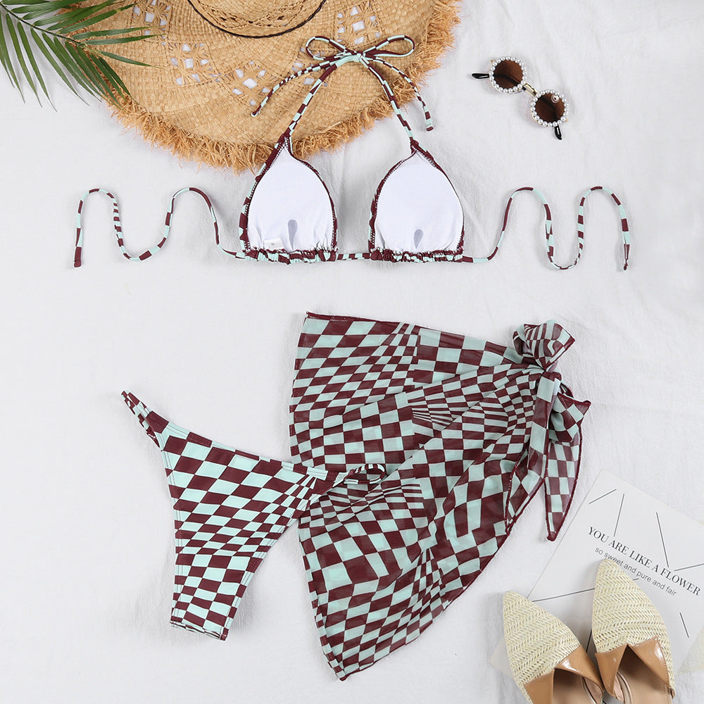 Multi-color Printed Sexy Bikini