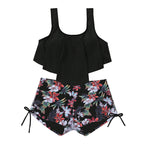 New Ruffle Bikini Swimsuit Bikini Backless