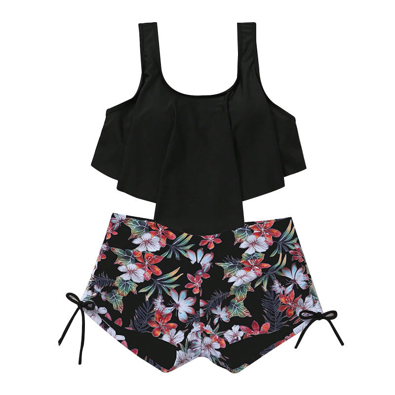 New Ruffle Bikini Swimsuit Bikini Backless