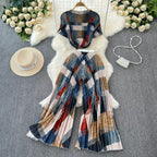 Chiffon T-shirt & Wide-leg Trousers 2Pcs