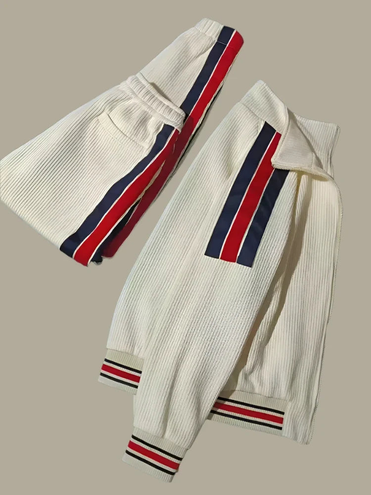 Thickened Sweatshirt&Trousers Sportswear 2Pcs