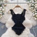 Sweetie Lace Trim Camisole Top