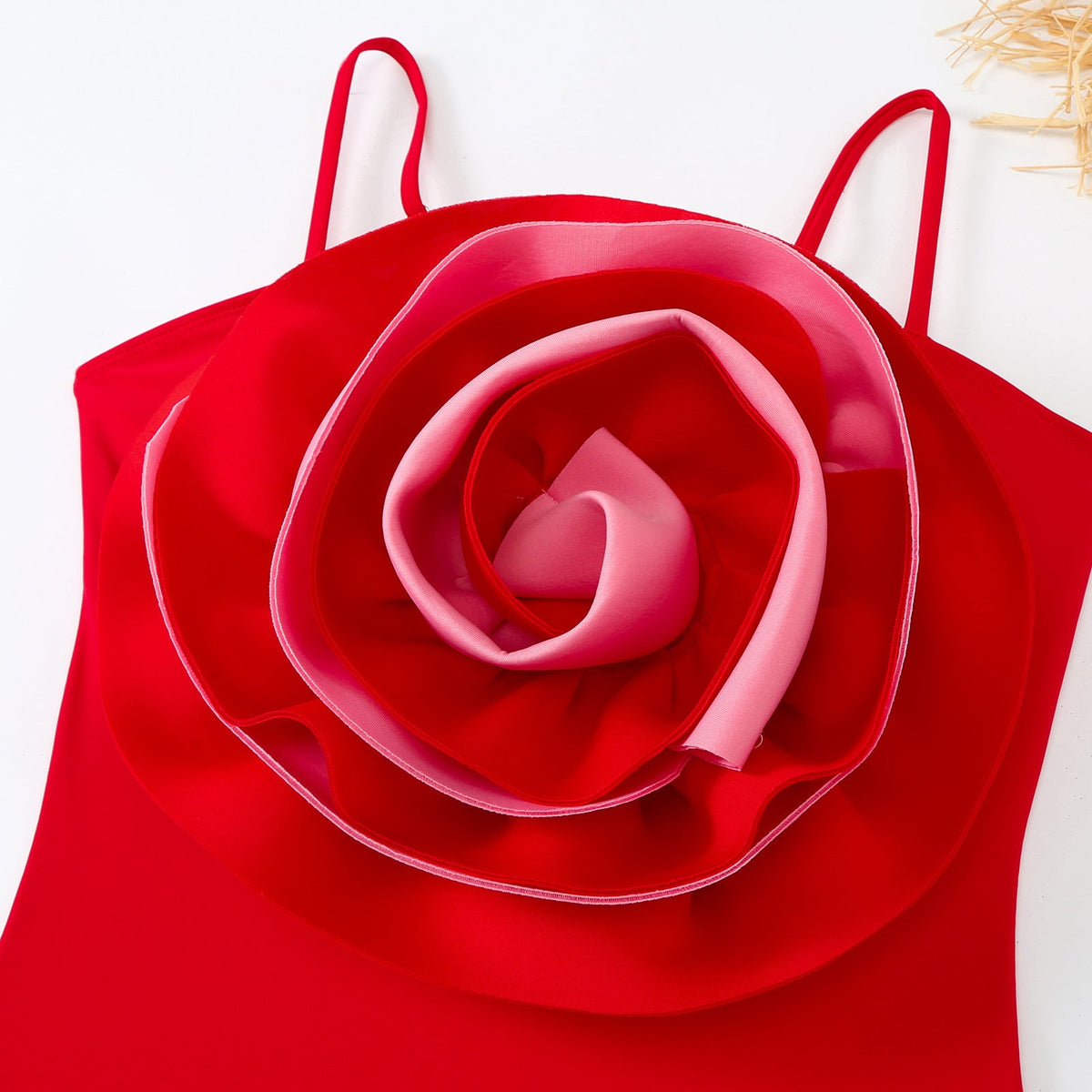 One-piece Belly-Shading Backless Swimsuit Chiffon Skirt
