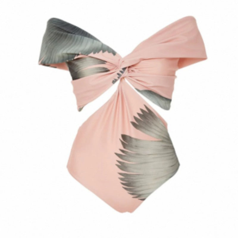 Light Pink  French Vintage Swimsuit