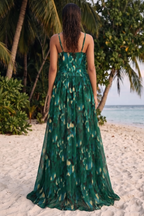 Printed One-Piece Swimsuit With Cover Up Set