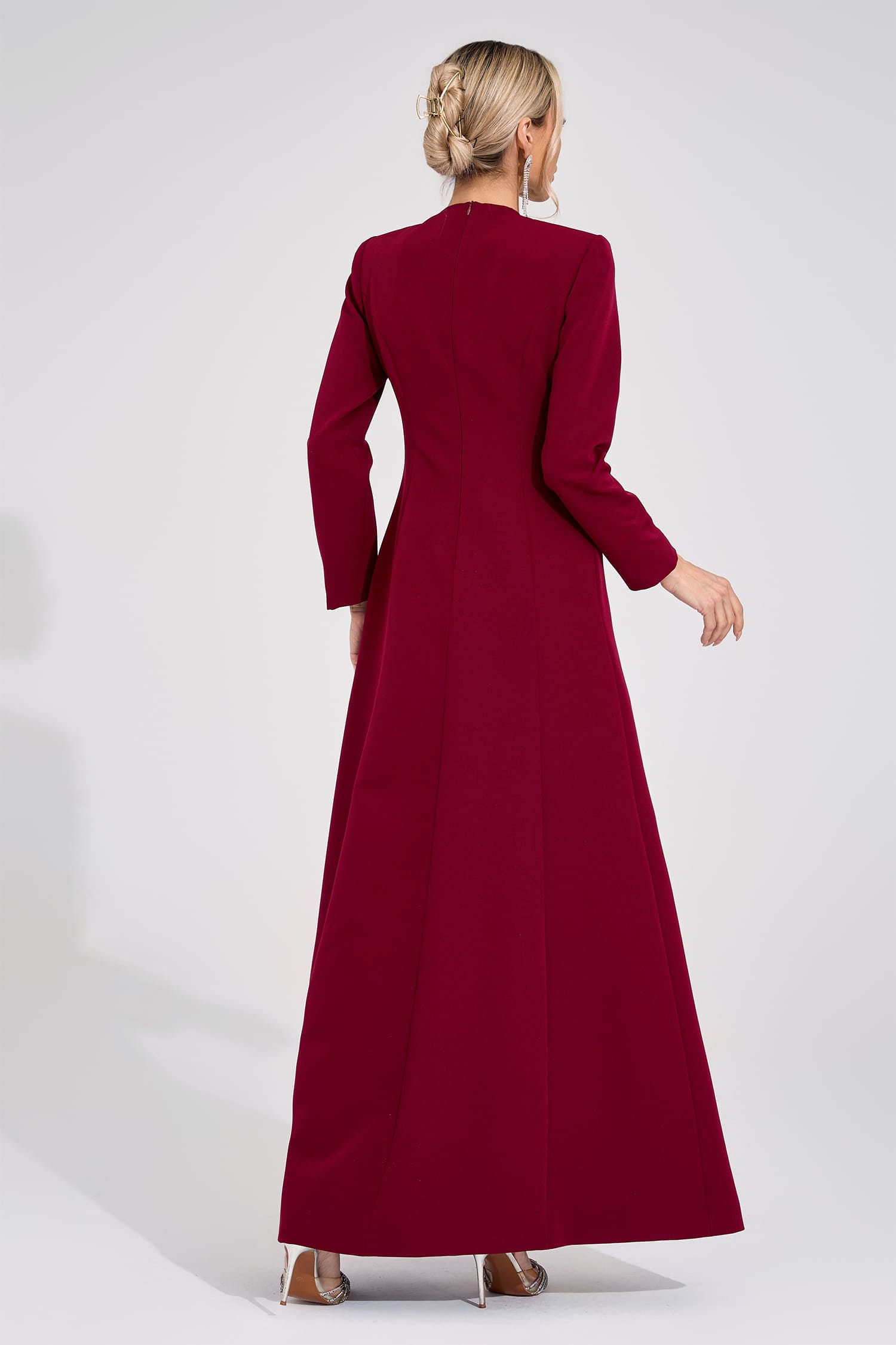 Loryndal Red Diamond Maxi Dress