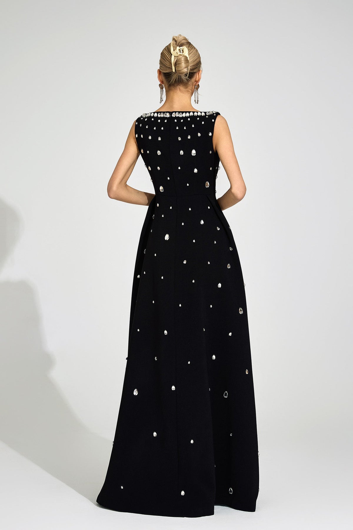 Syltheran Black Diamond Maxi Dress