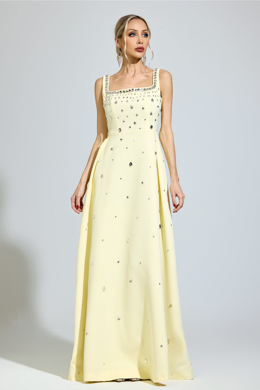 Syltheran Yellow Diamond Maxi Dress