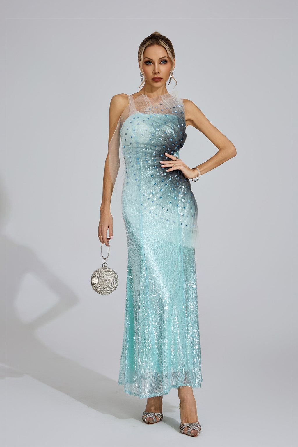 Bashkim Sequined Maxi Dress