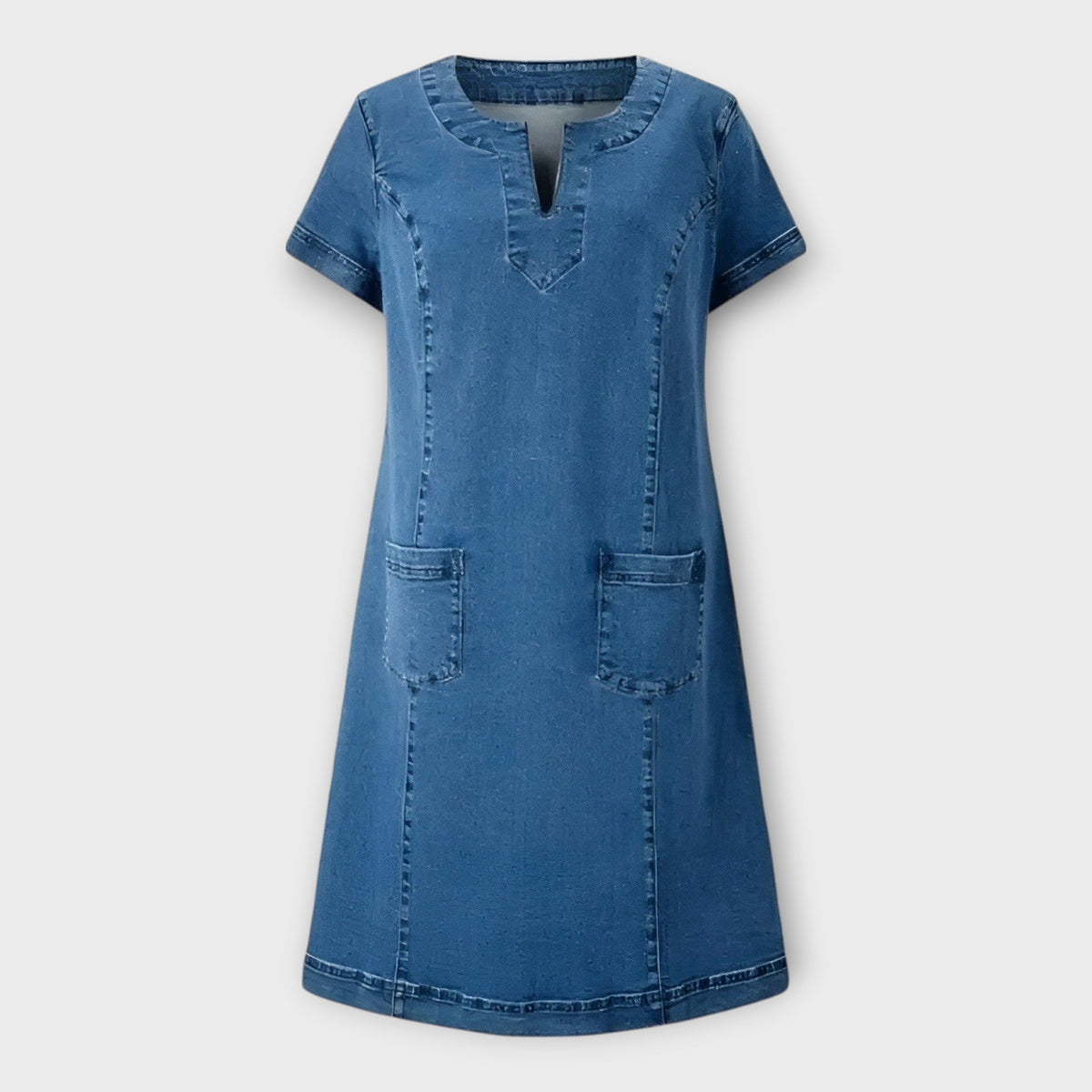 Aaliyah | Denim Dress with Pockets