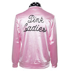 Satin Vintage "Pink Ladies" Grease Movie Women's Cosplay Costume  Jacket to 3X Plus Size