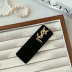 Vintage Black Velvet Hair Accessories