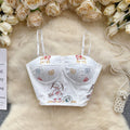 Chic Embroidered Padded Camisole