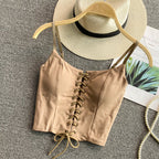 Chic Slim Fit Strappy Vest
