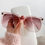 Clear Border Sunglasses