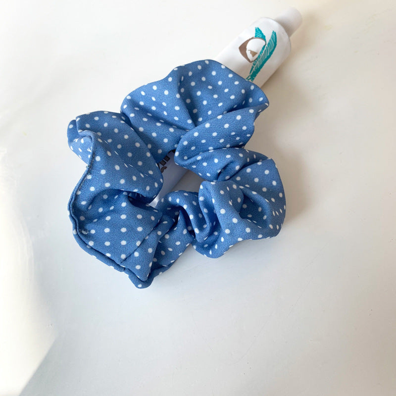 Blue Colonic Scrunchie