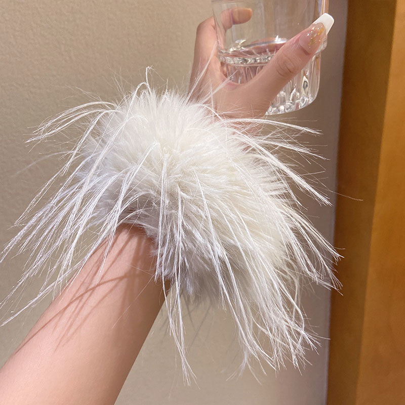 Solid Color Feathered Hair Accessories