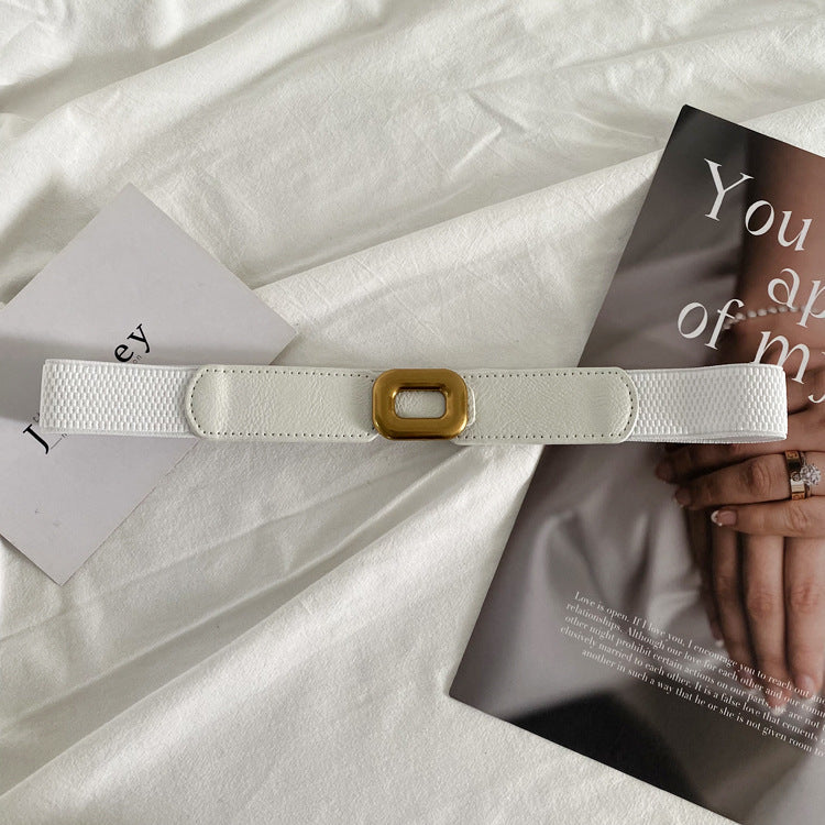 Vintage Elastic Decorative Women's Belt