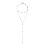 Exaggerated Geometric Tassel Bead Necklace