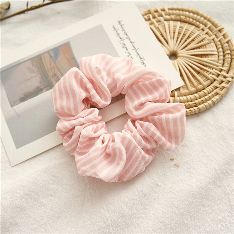 Sweetie Pink Printed Hair Rope