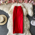 Solid Color OL Slim Fit dress