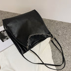 Soft-sided Solid Color Handbag
