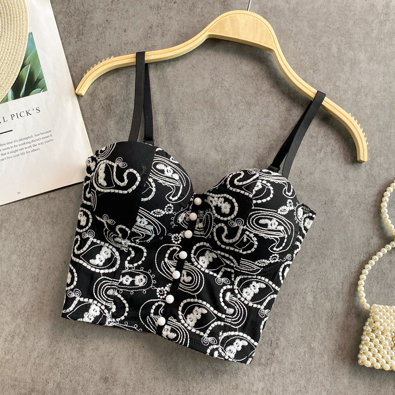 Lace Embroidered Camisole