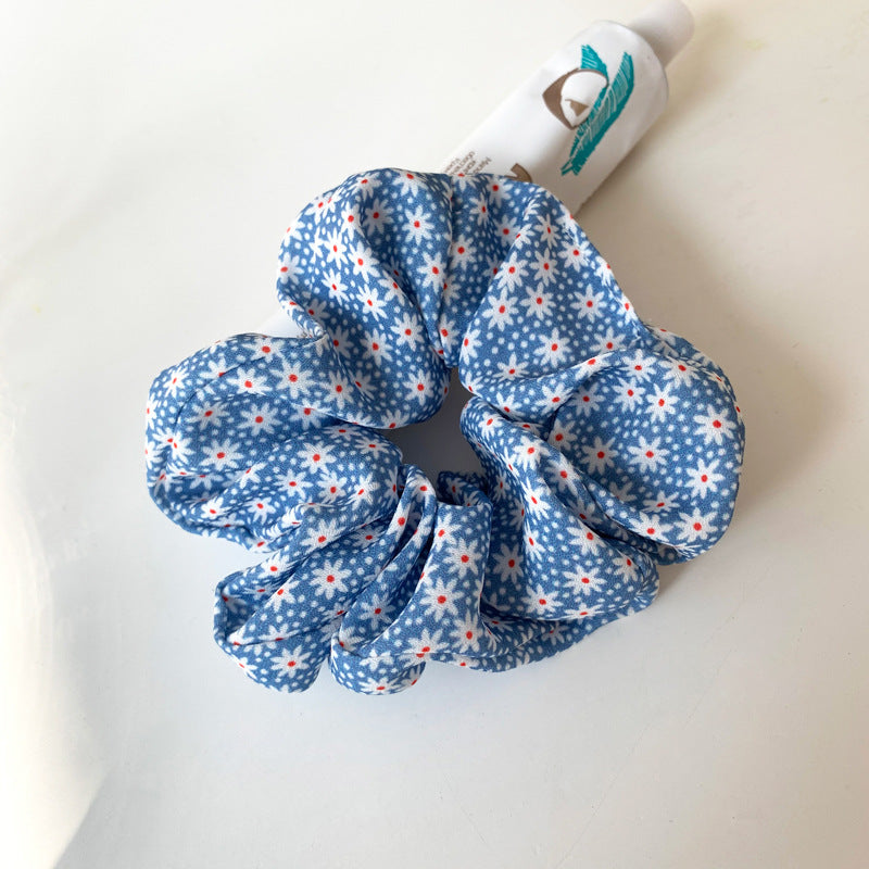 Blue Colonic Scrunchie