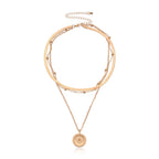 Punk Exaggerated Layered Alloy Necklace