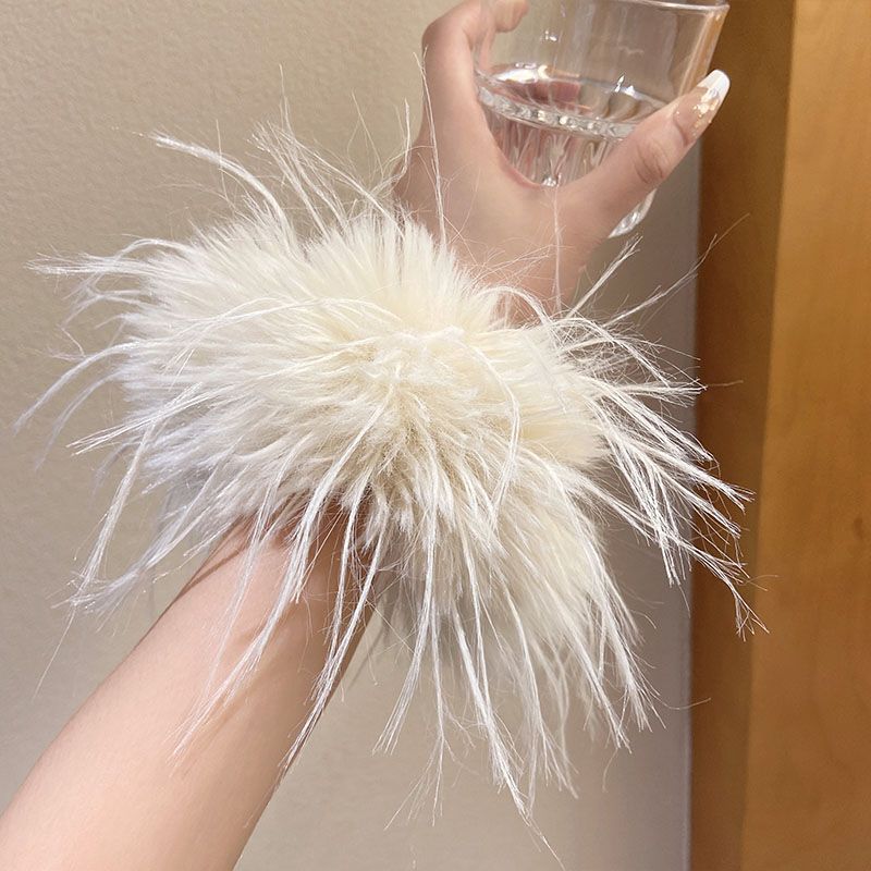 Solid Color Feathered Hair Accessories