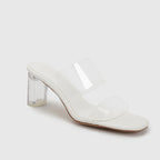 Flip Flops With High Transparent Heels