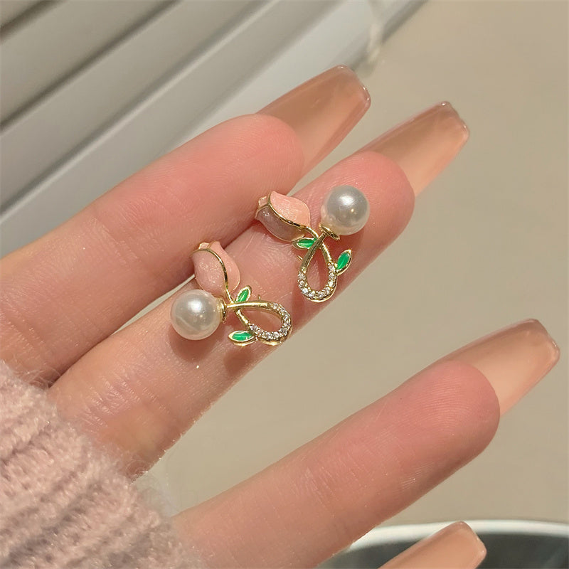 Sweetie Tulip Earrings&Necklace&Bracelet
