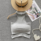 Chic Hollowed Padded Halter Top