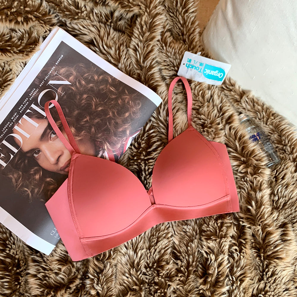 Non-marking and rimless Bra
