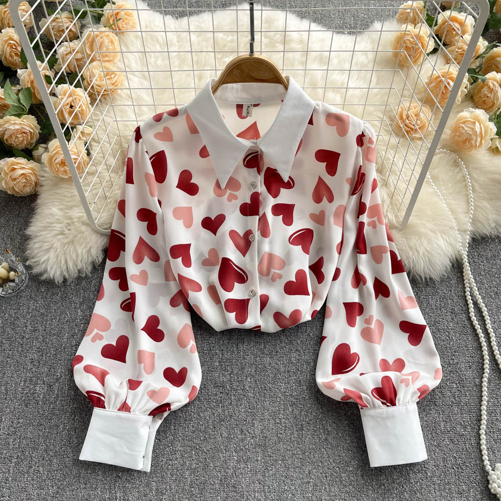 Niche Printed Floral Chiffon Blouse