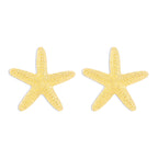 Niche Starfish Pendant Necklace&Earrings