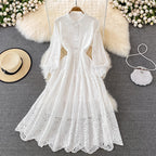 Cutout Lapel Dress