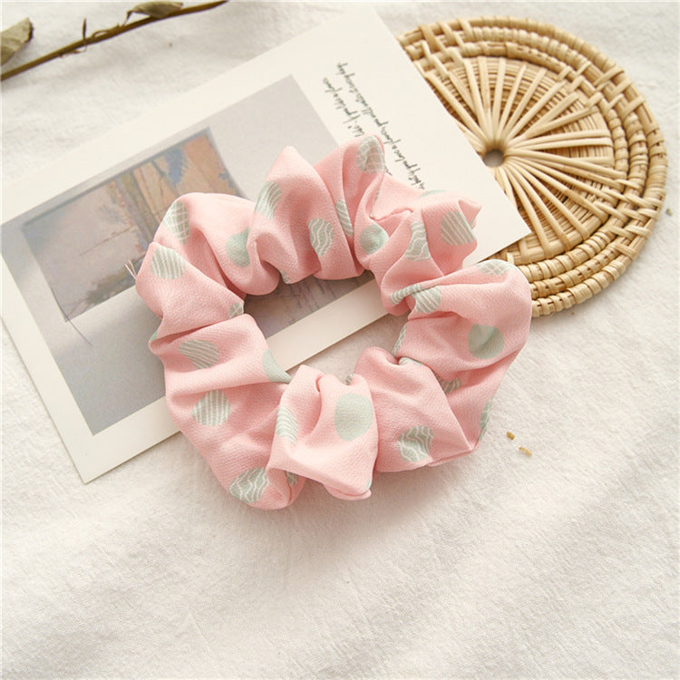 Sweetie Pink Printed Hair Rope
