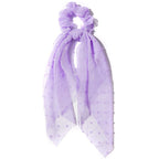 Solid Color Puffy Mesh Hair Ribbon