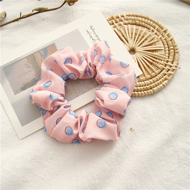 Sweetie Pink Printed Hair Rope